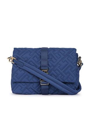 quilted flap crossbody bag