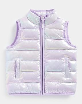 quilted gilet jacket