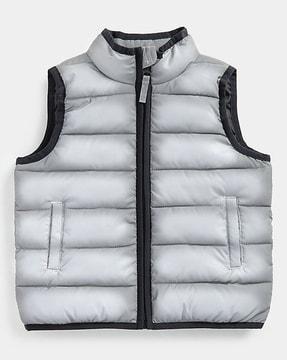 quilted gilet jacket