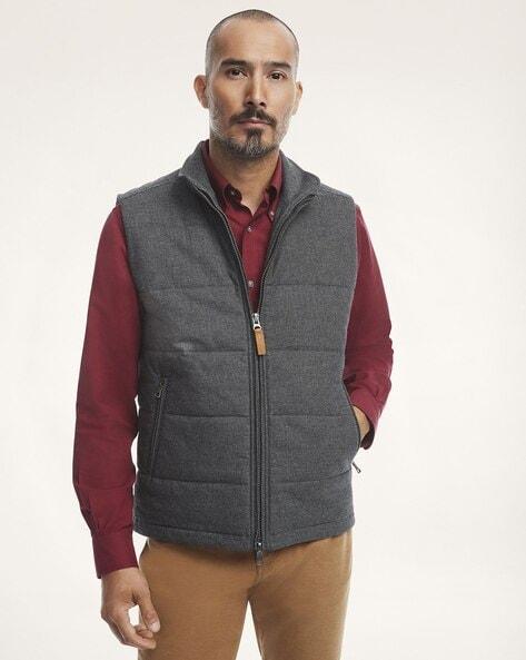quilted pattern vest