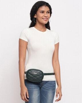 quilted belt bum bag