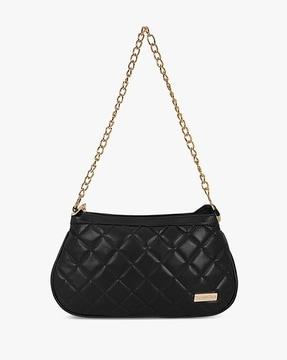 quilted chain strap sling minaudiere