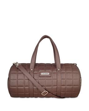 quilted duffel bag