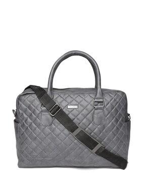 quilted duffel bag