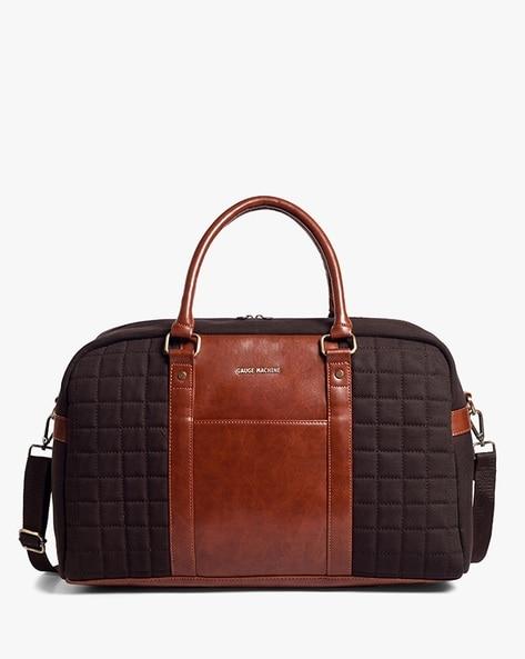 quilted duffle bag