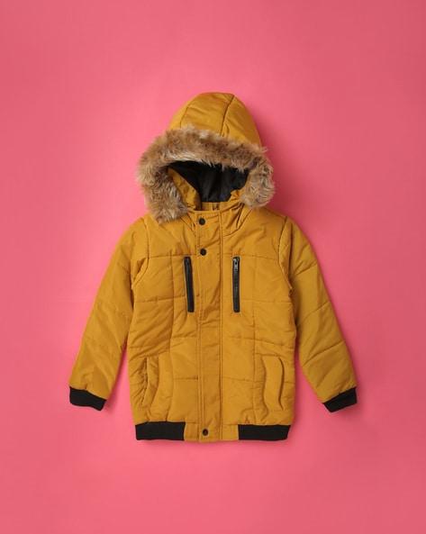 quilted parka jacket