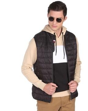 quilted puffer jacket