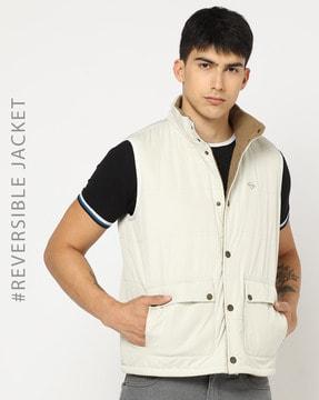 quilted reversible jacket