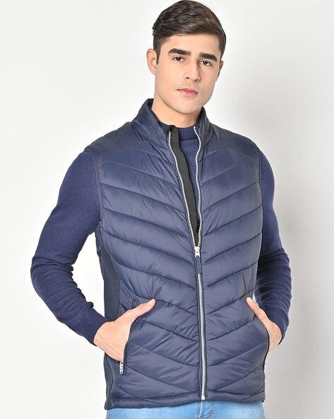 quilted slim fit gillet