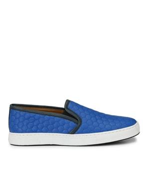 quilted slip-on casual shoes