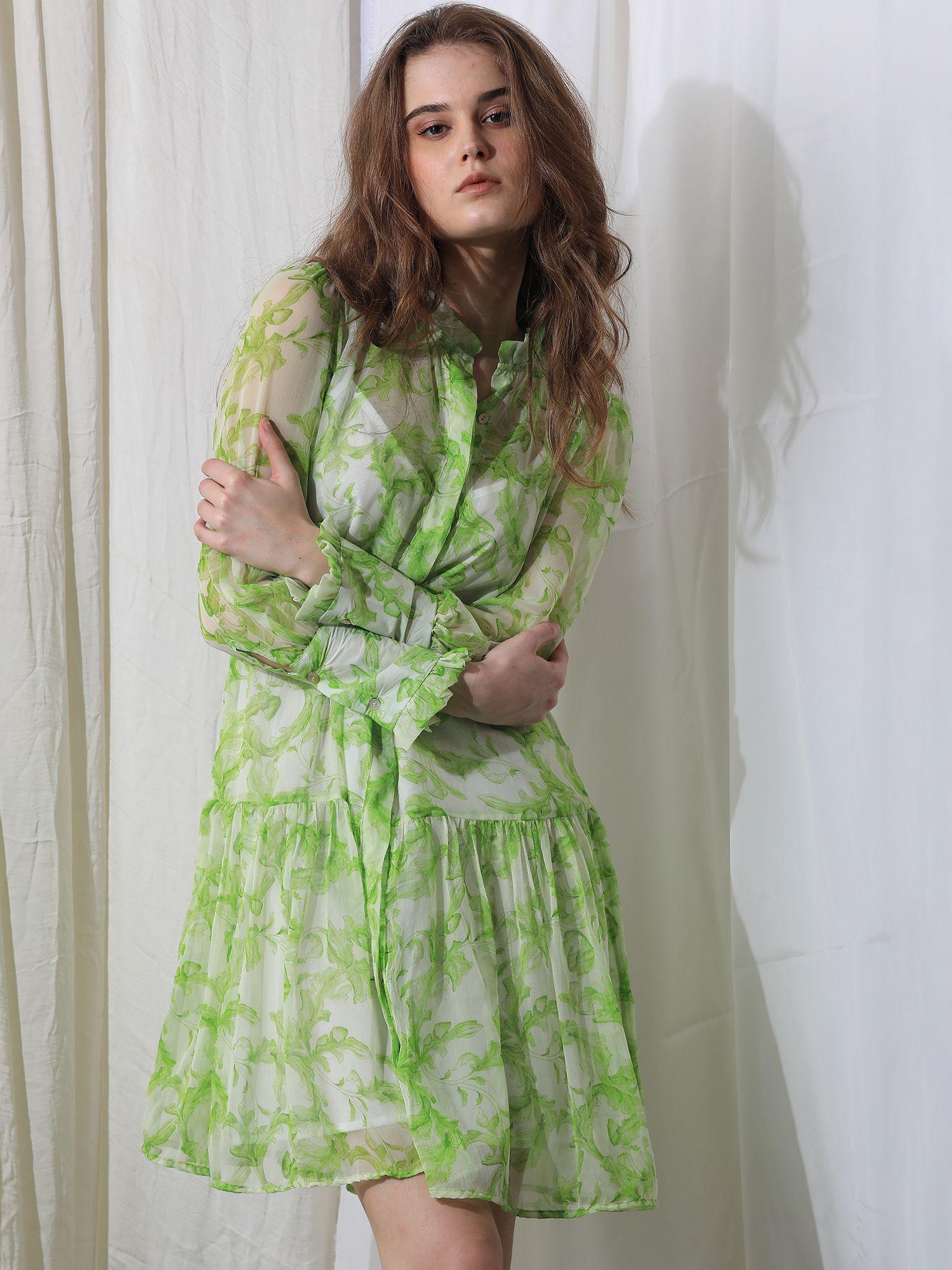 quin green dress