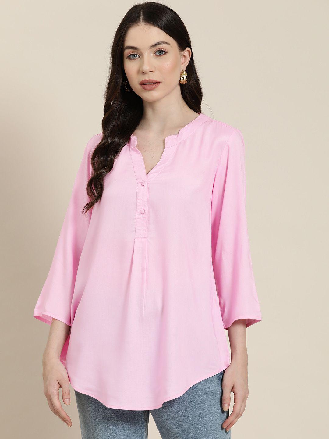 qurvii women comfort opaque casual shirt