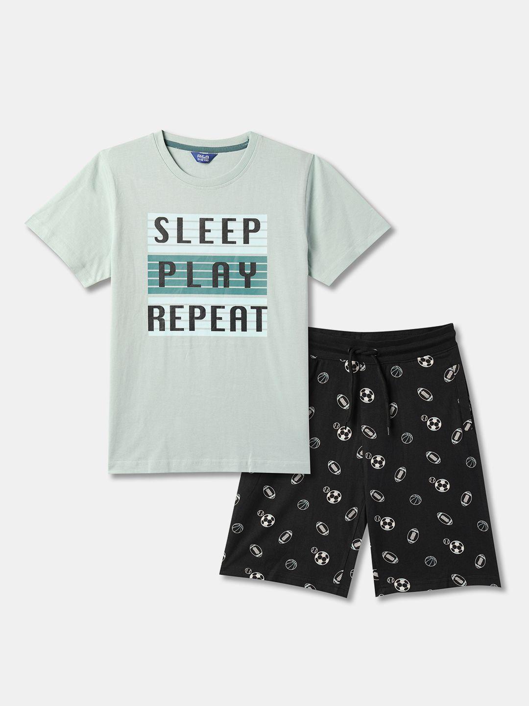 r&b-boys-printed-pure-cotton-t-shirt-with-shorts