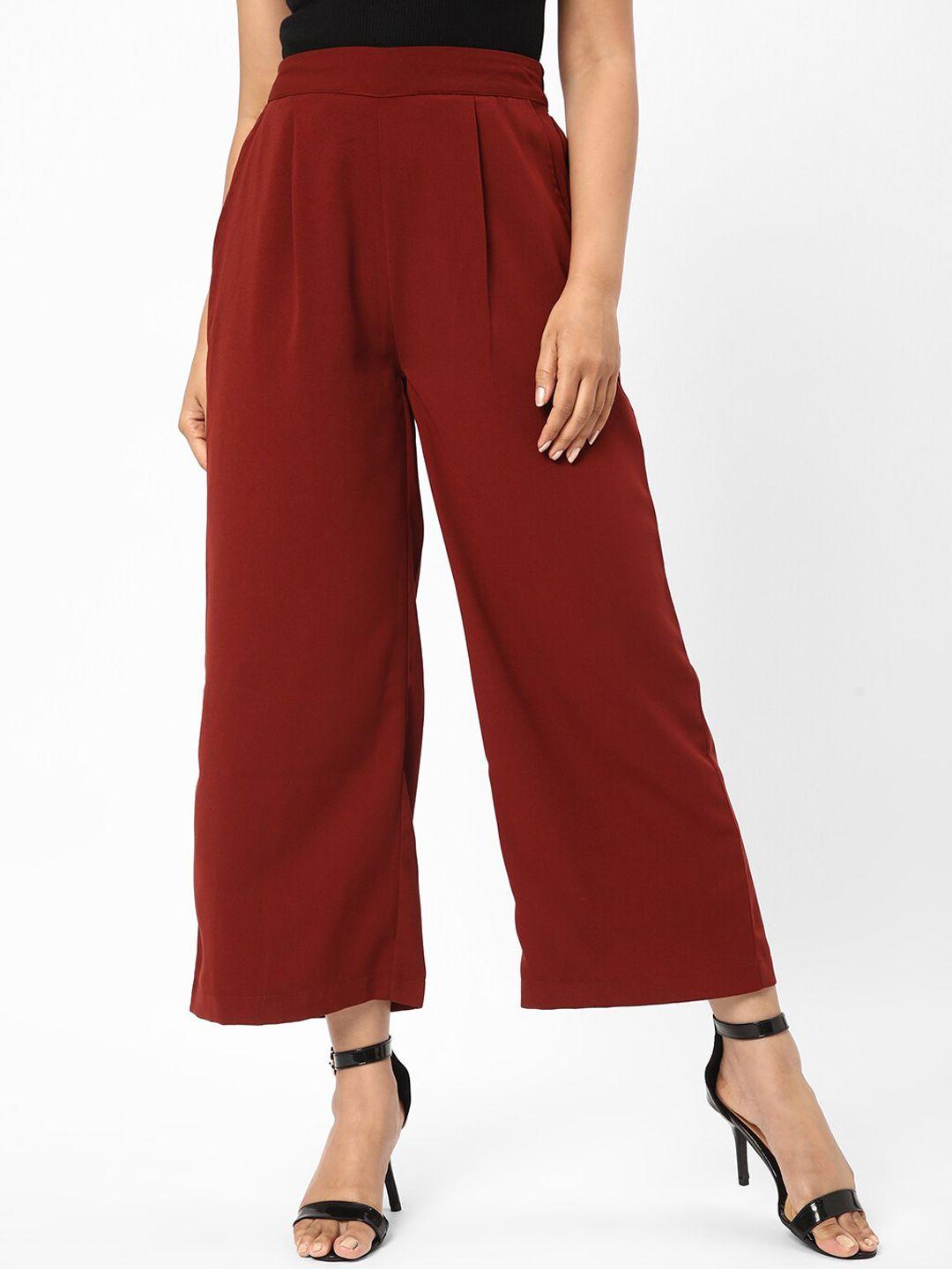 r&b women flared fit culottes trousers