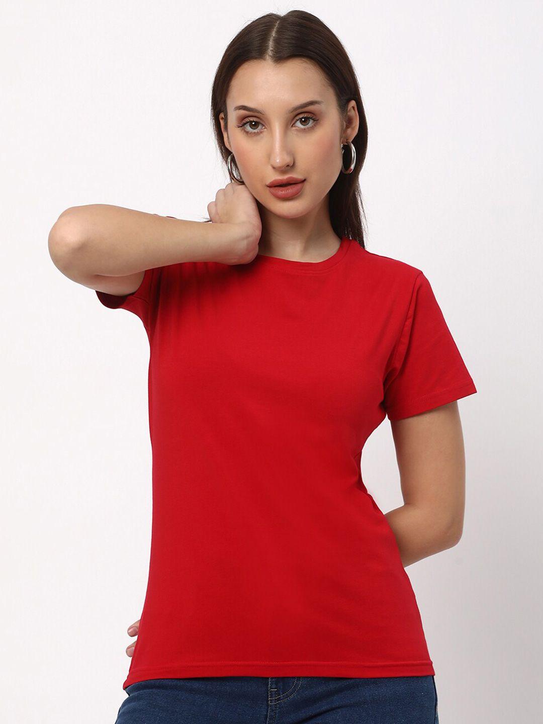 r&b women red t-shirt