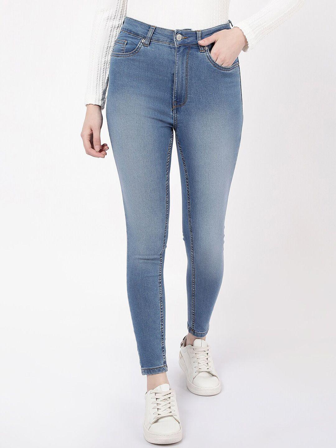 r&b women skinny fit high-rise cotton  jeans