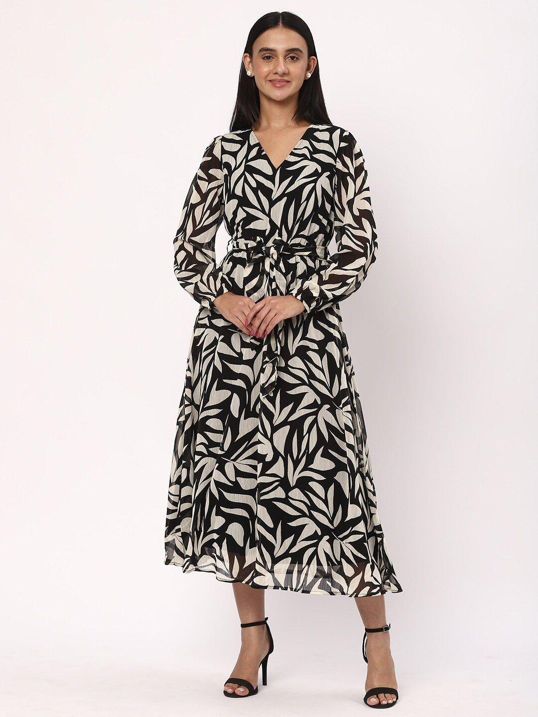 r&b animal print midi dress