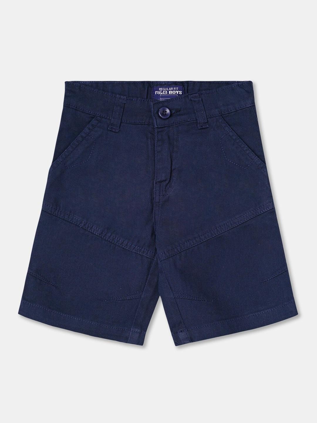 r&b boys blue shorts