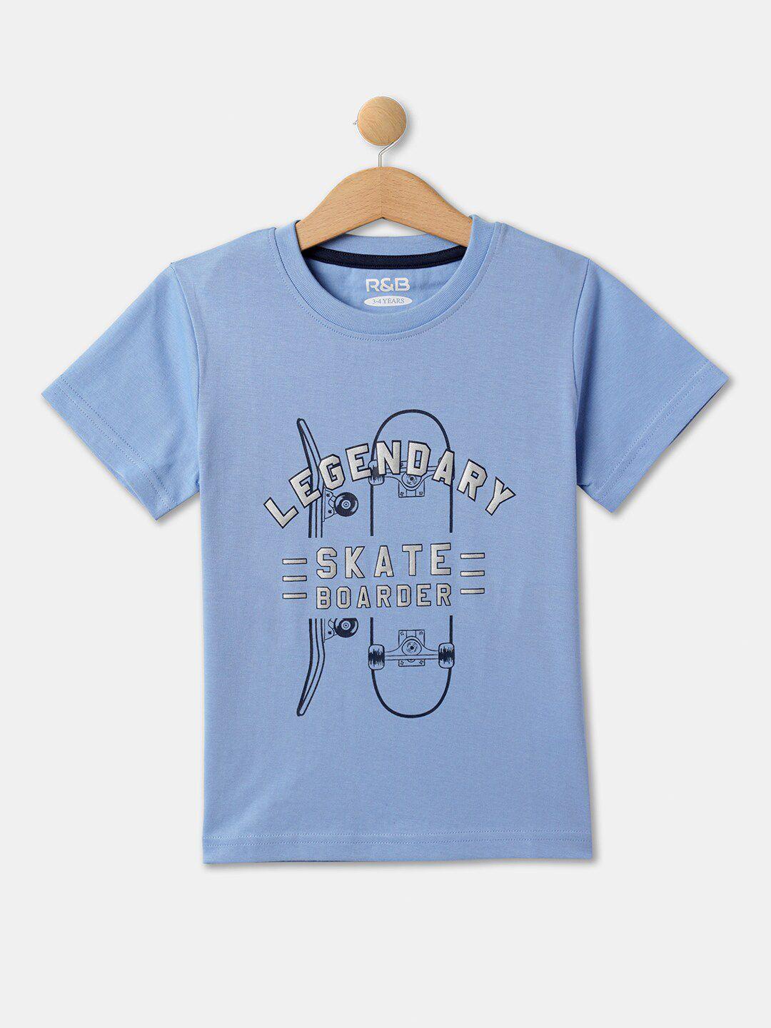 r&b boys blue t-shirt