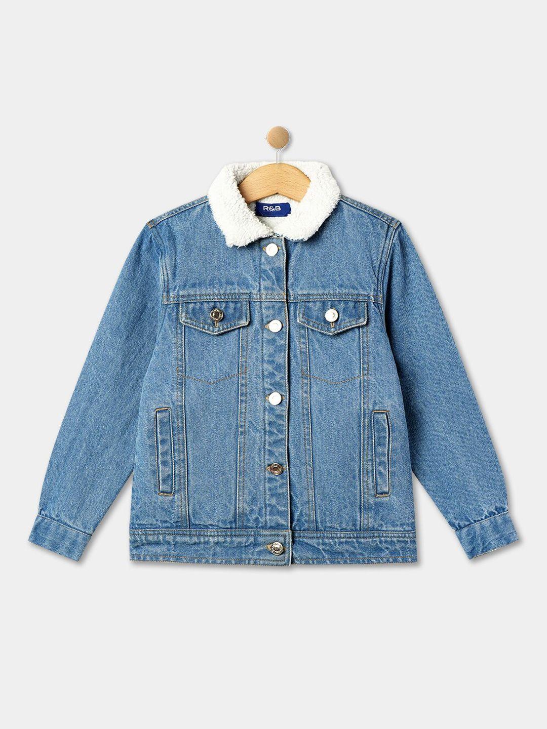 r&b boys cotton denim jacket