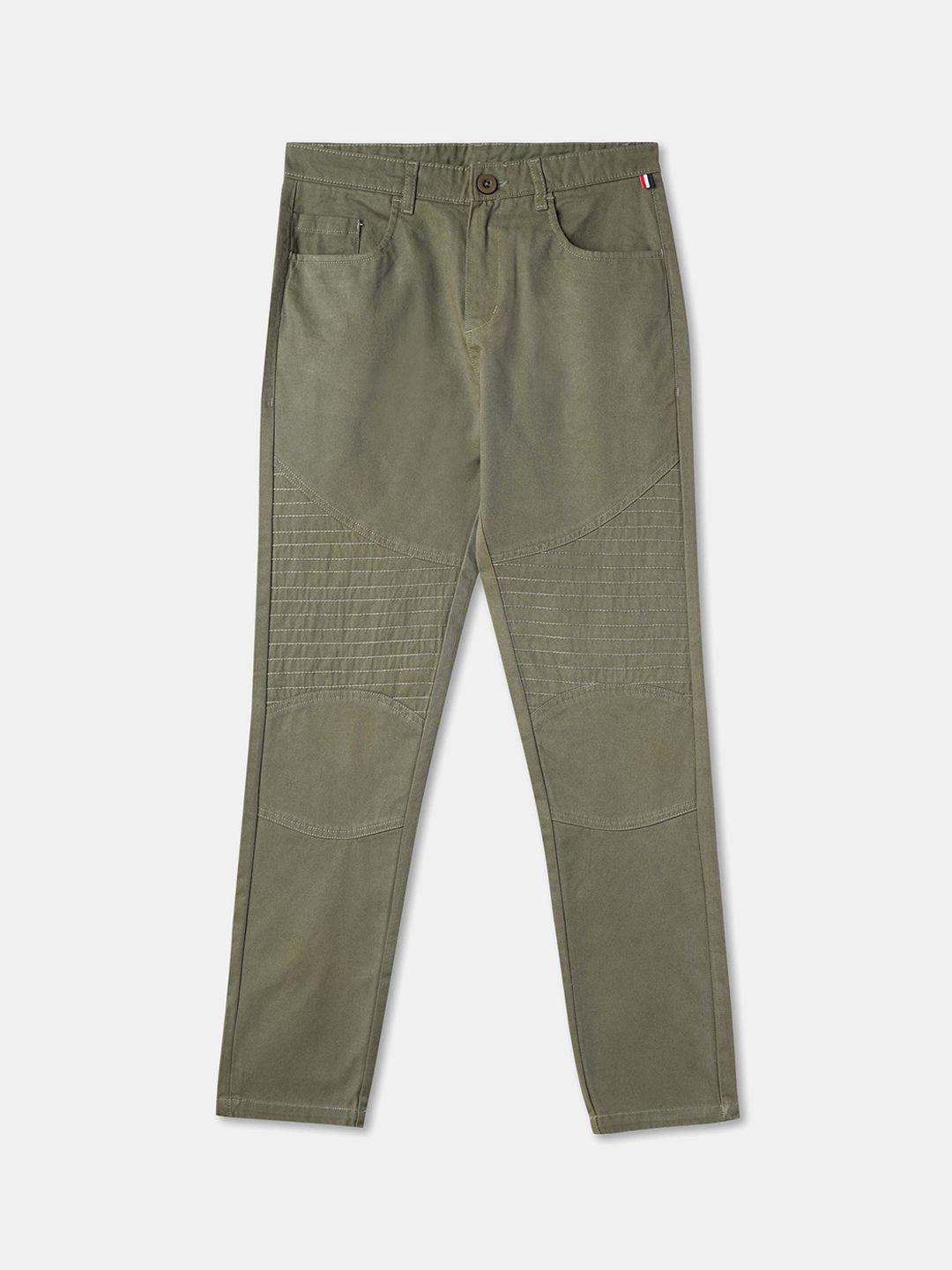 r&b boys cotton smart regular fit trousers