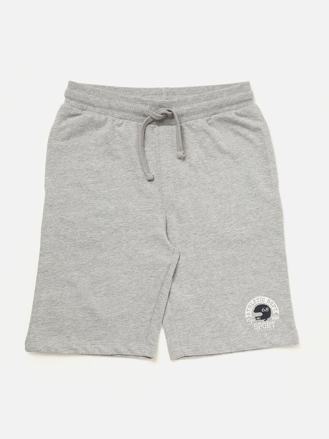r&b boys grey shorts