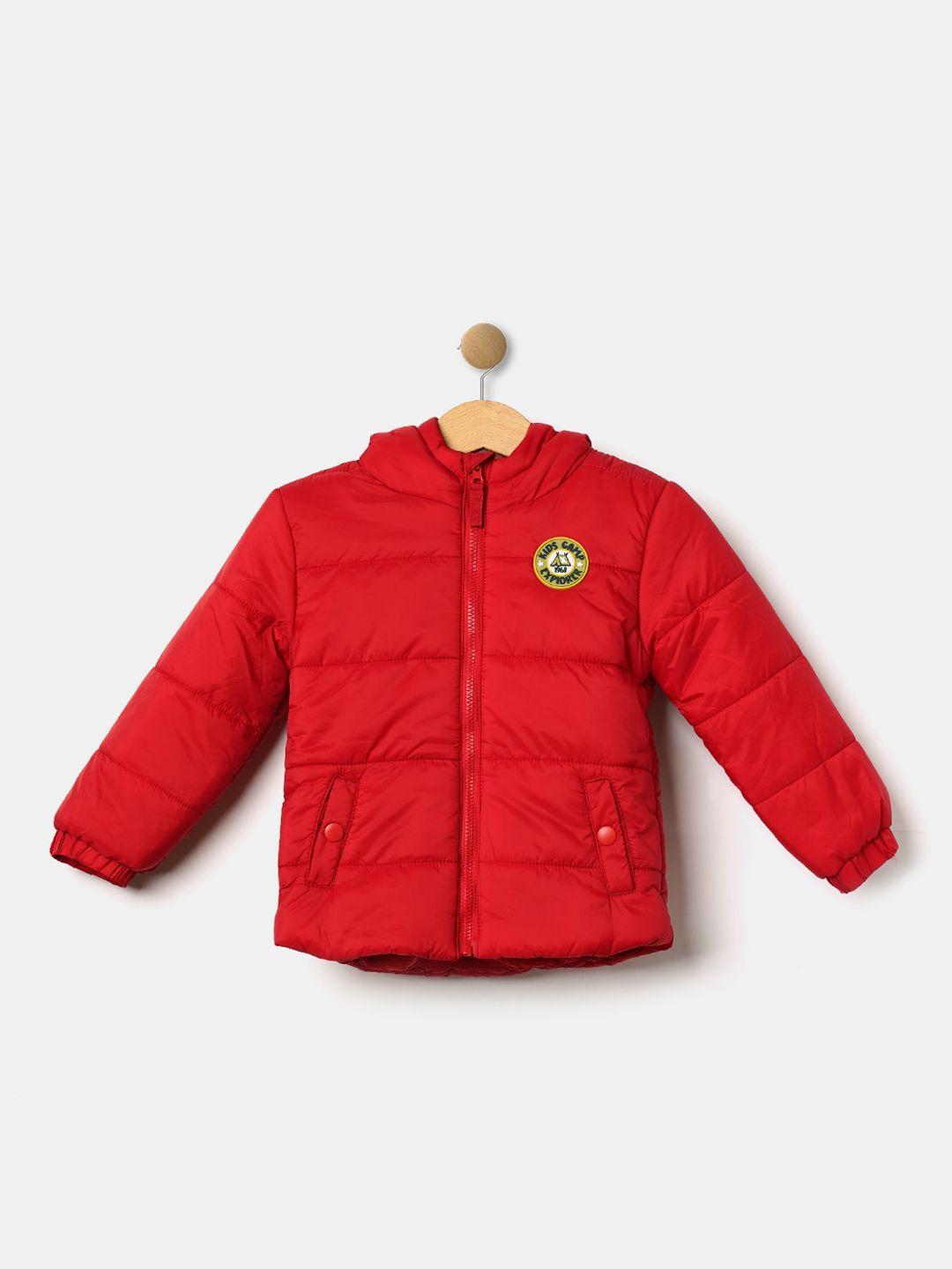 r&b boys red puffer jacket