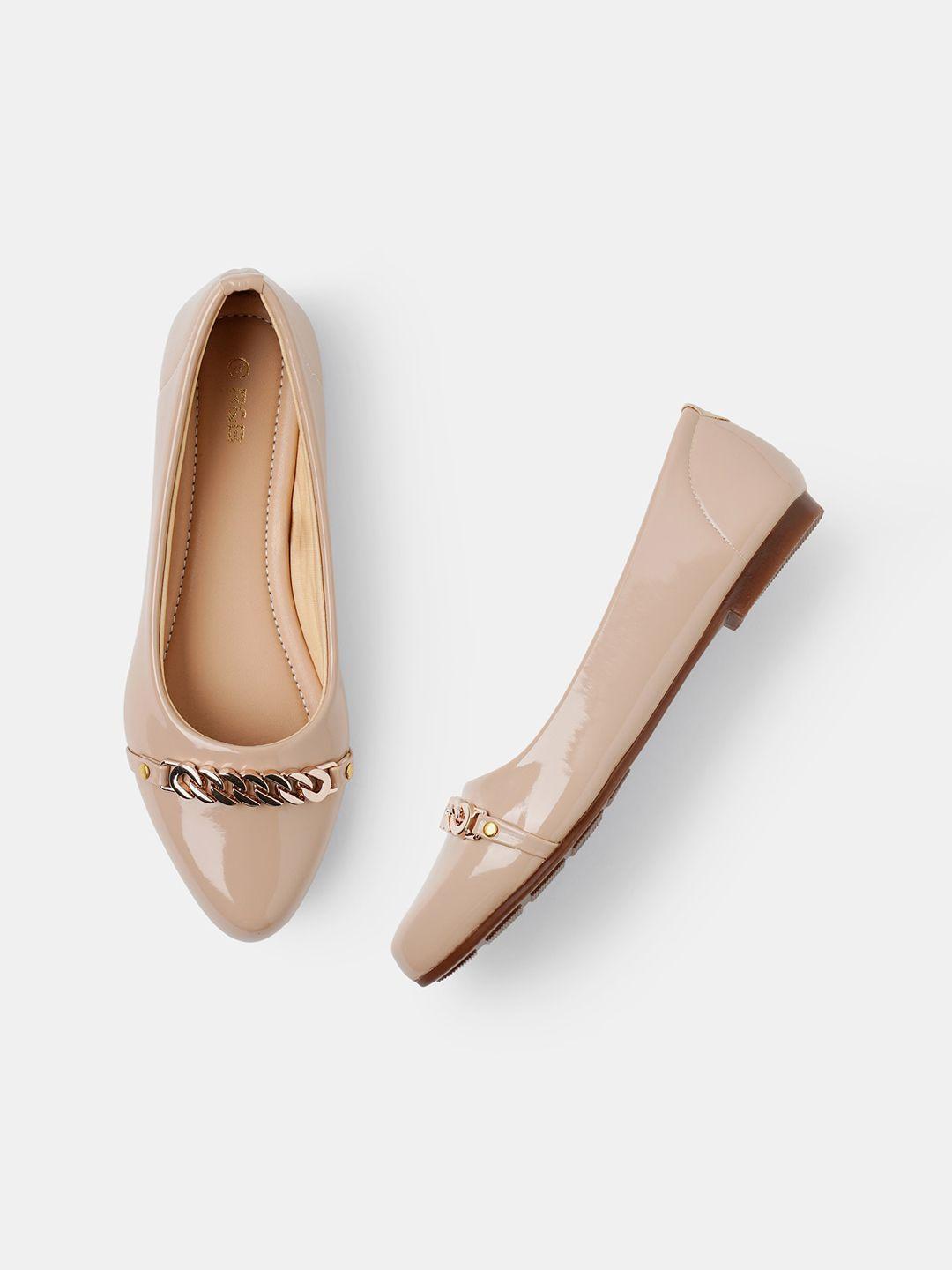 r&b embellished round toe ballerinas