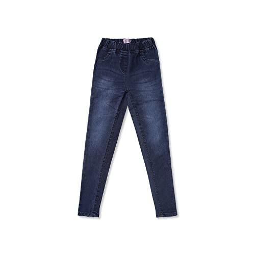 r&b girl's regular jeans (221-0040tg054-1_dark blue_9-10y)