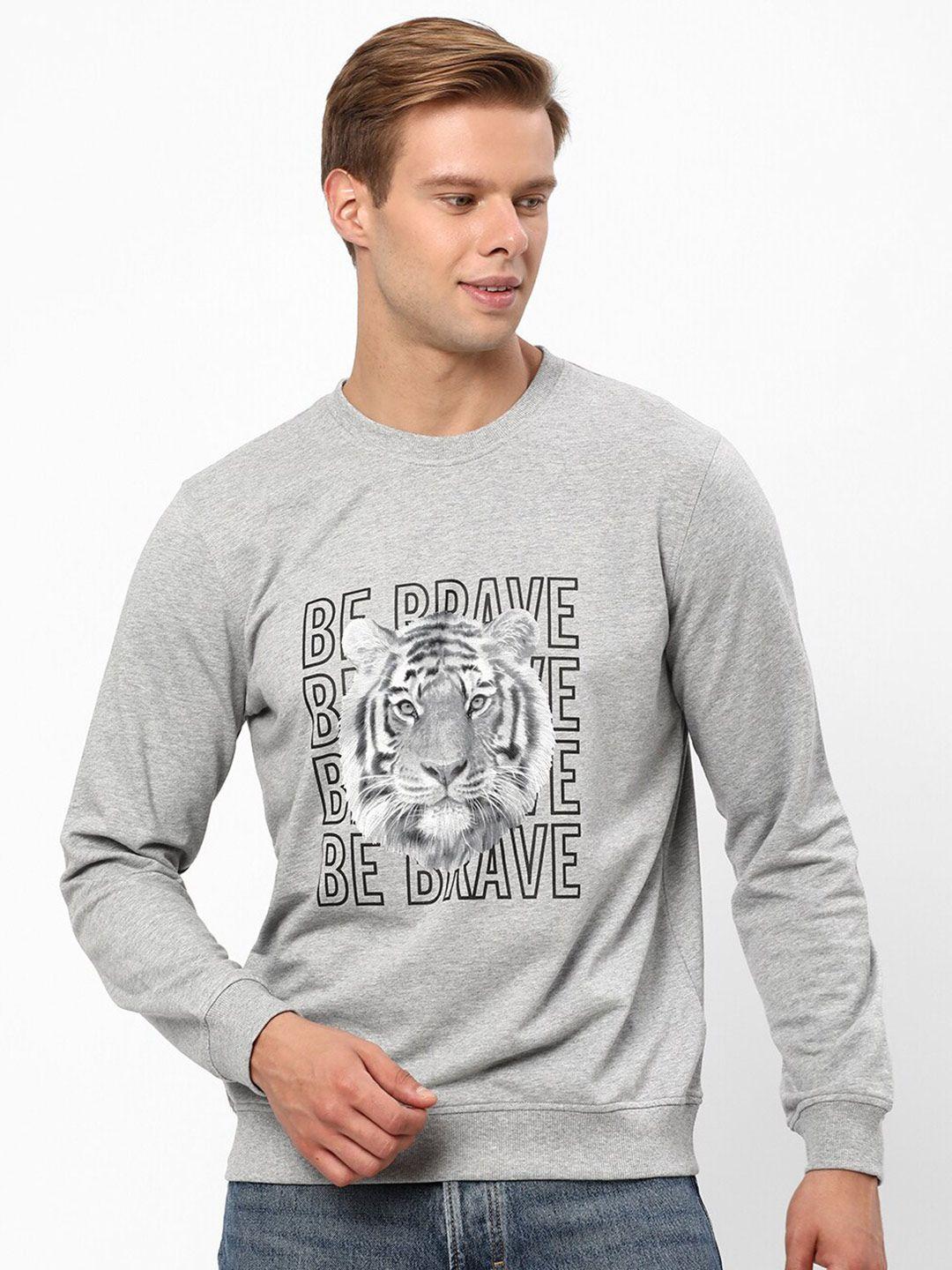 r&b graphic printed cotton sweatshirt