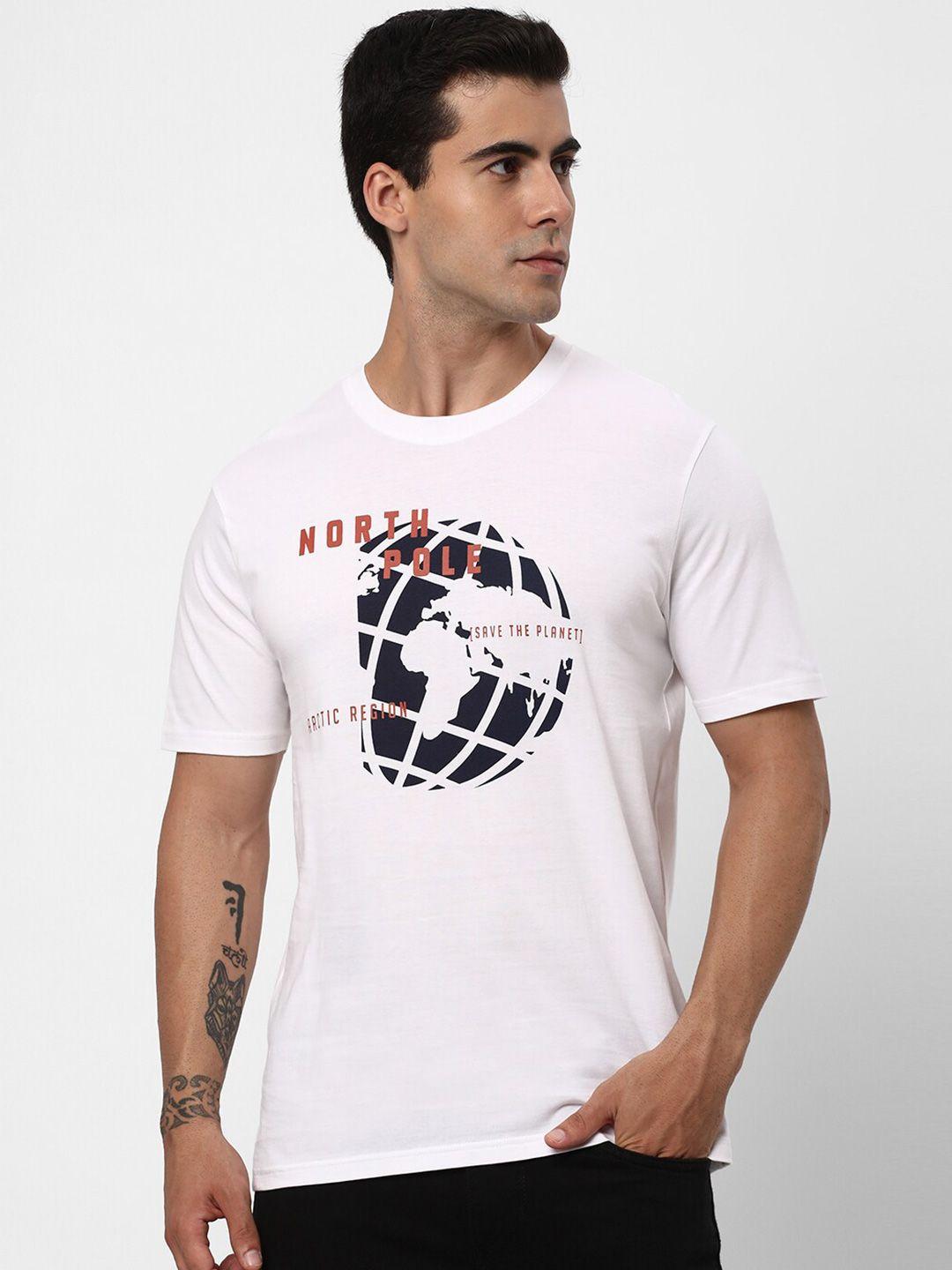 r&b graphic printed cotton t-shirt