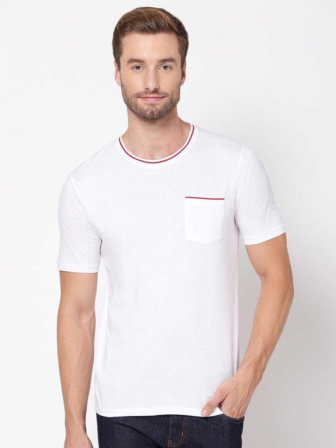 r&b men white t-shirt