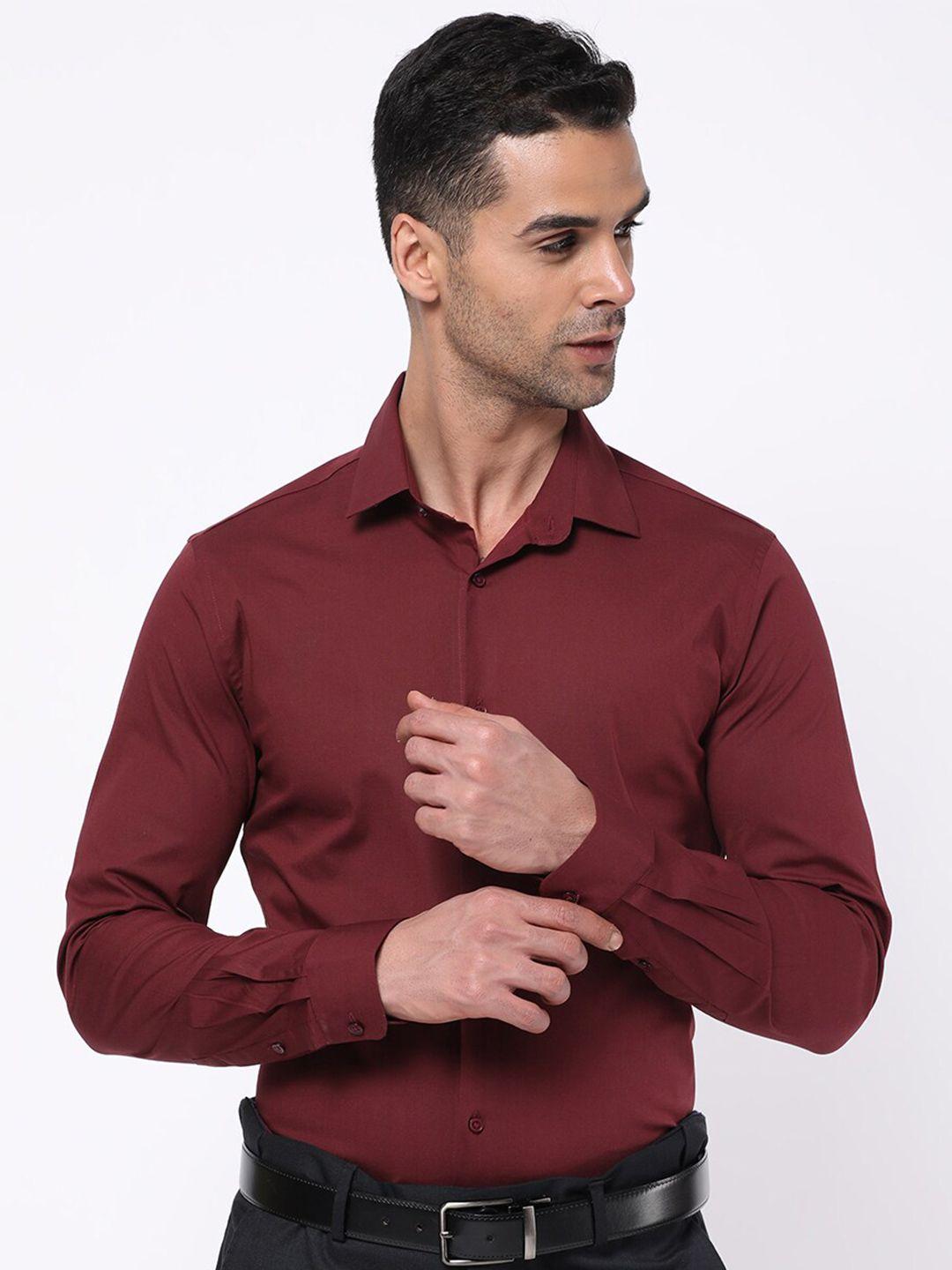 r&b regular fit cotton formal shirt