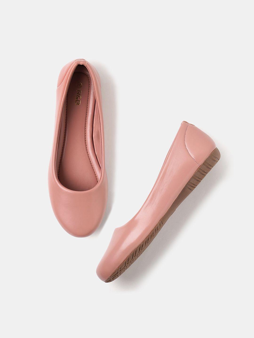 r&b round toe ballerinas