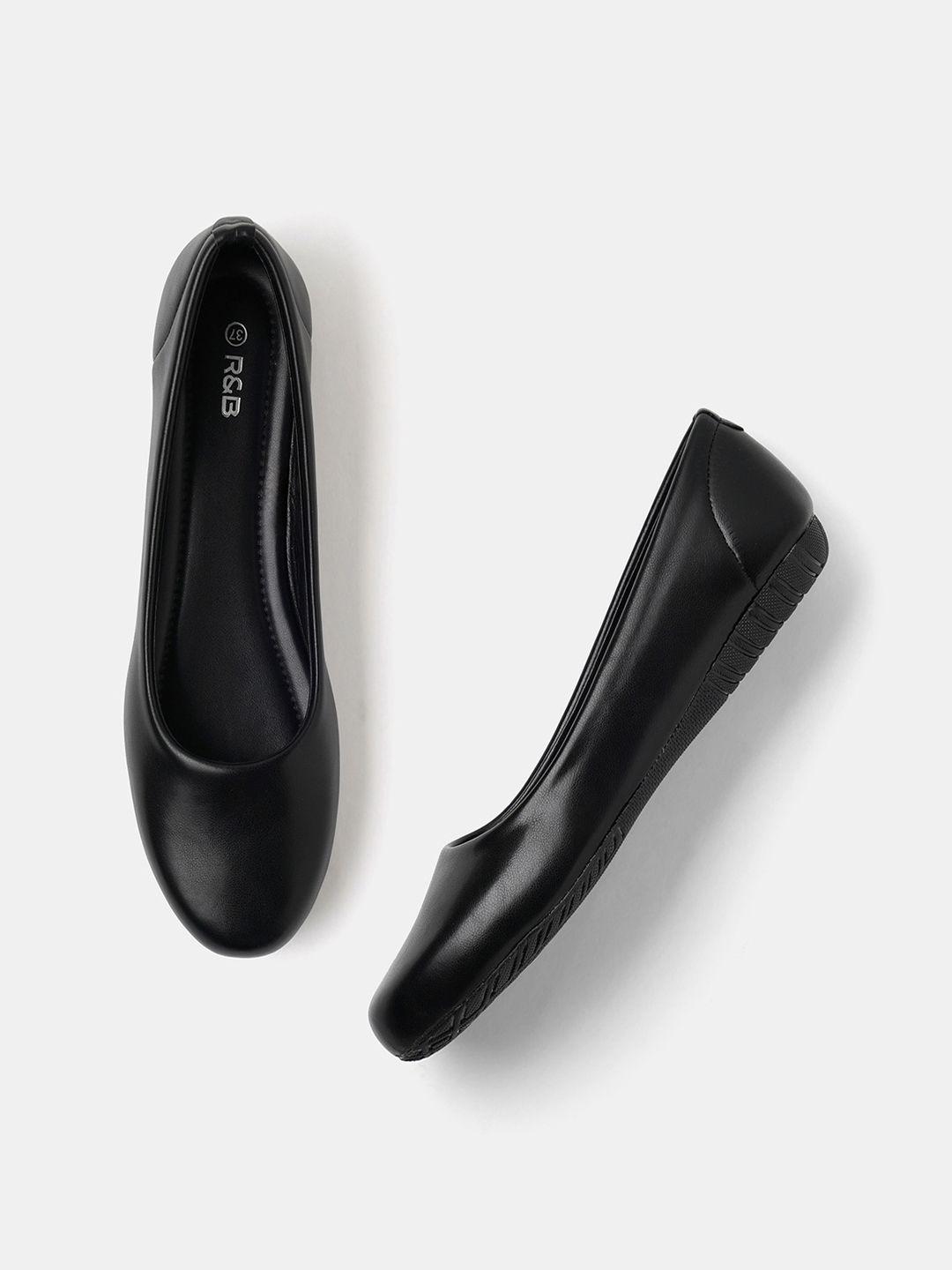 r&b round toe ballerinas