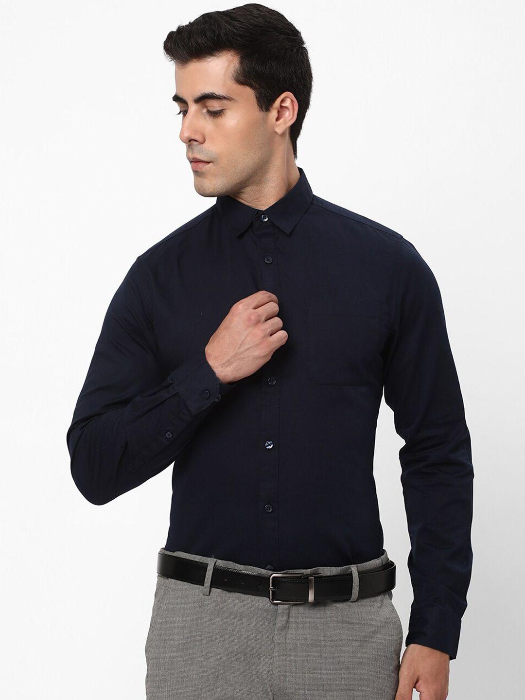 r&b spread collar cotton casual shirt