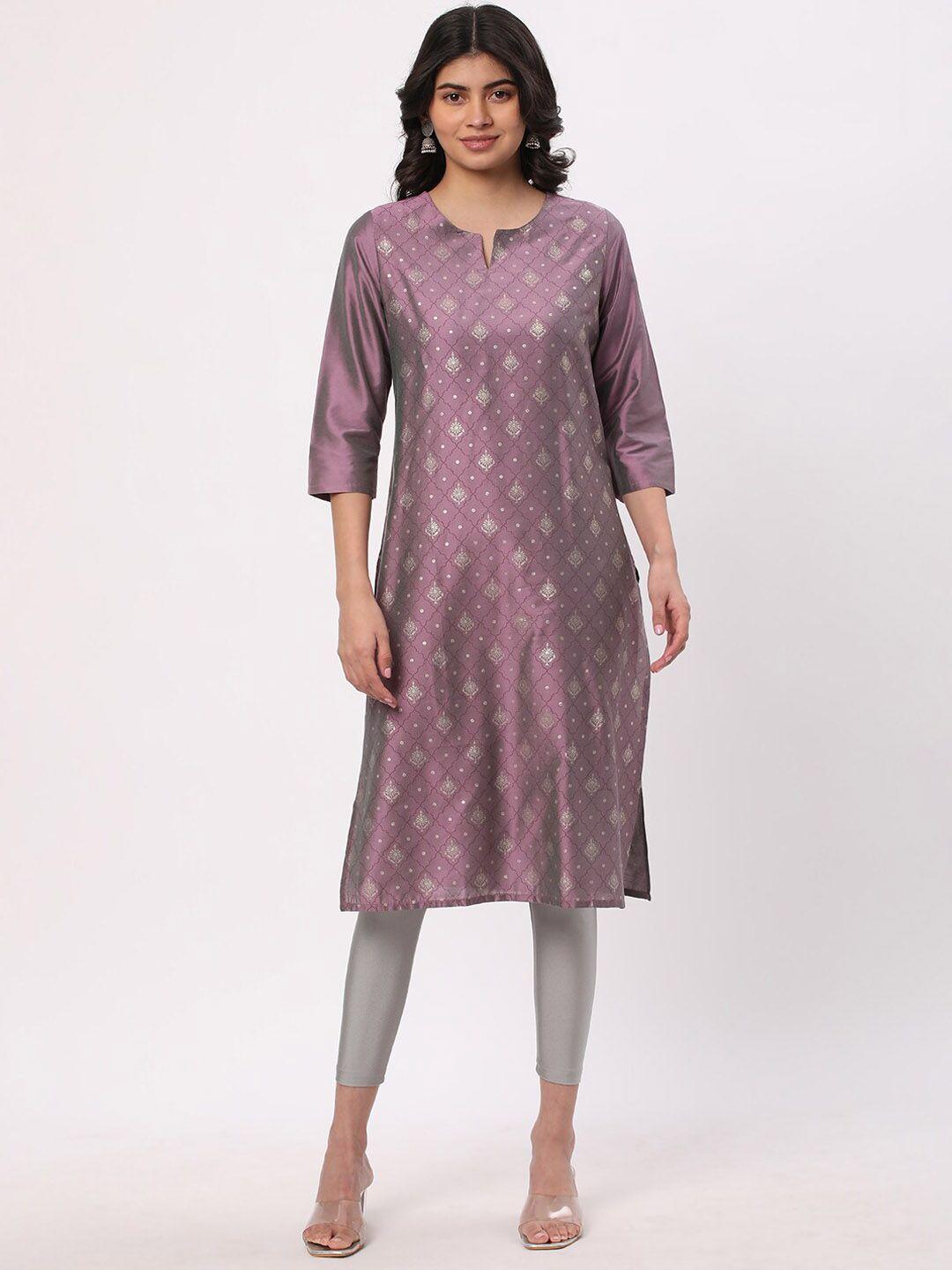 r&b women geometric anarkali kurta