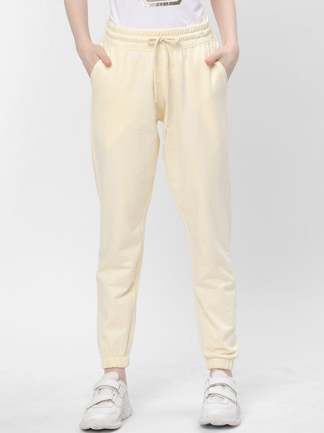 r&b women mid-rise cotton joggers