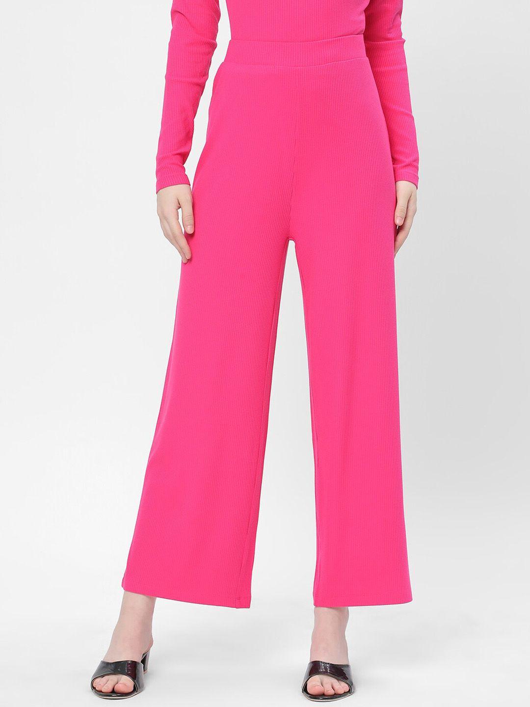 r&b women mid-rise parallel trousers