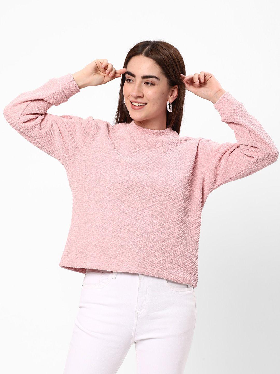r&b women peach-coloured pullover