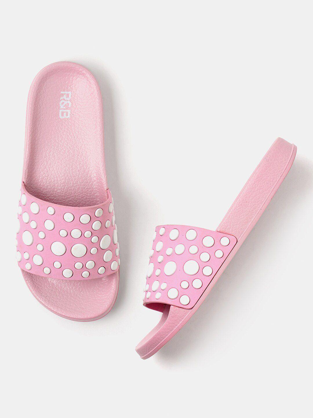 r&b women polka dot design sliders