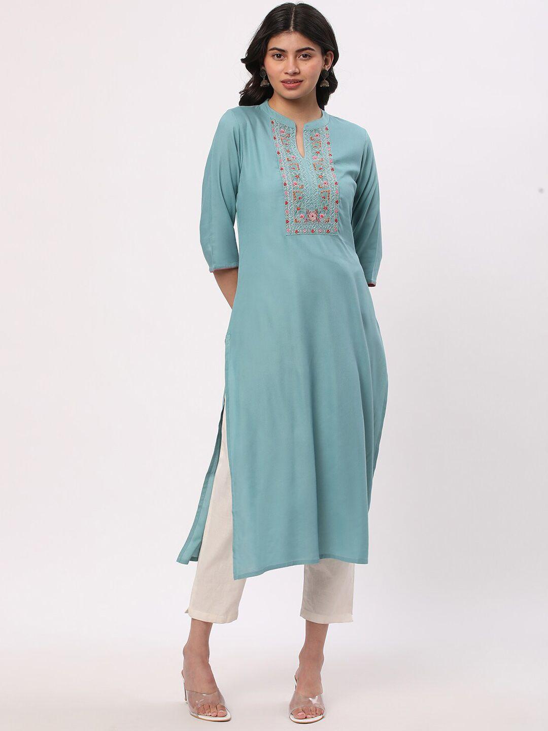 r&b women thread work kurta