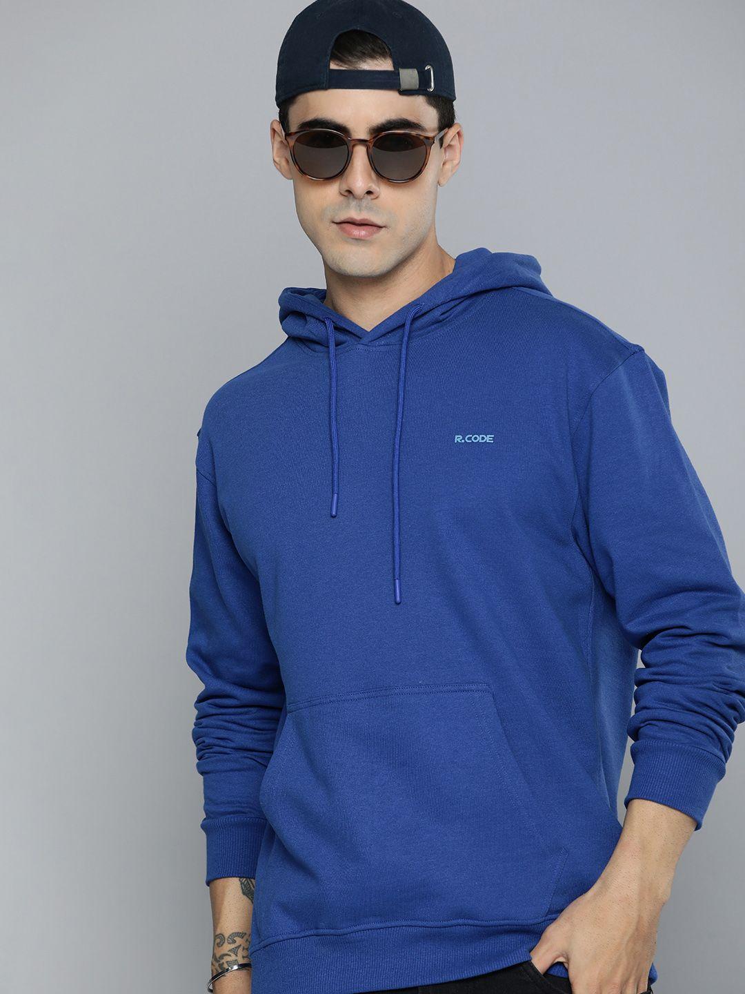 r.code by the roadster life co. men hooded sweatshirt