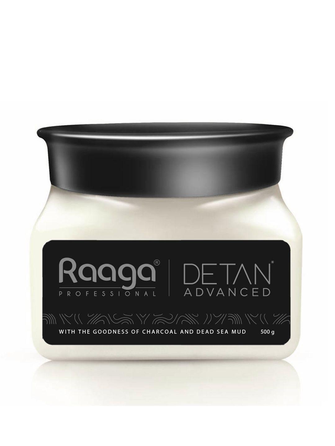 raaga professional detan advanced cream with charcoal & dead sea mud-500 g