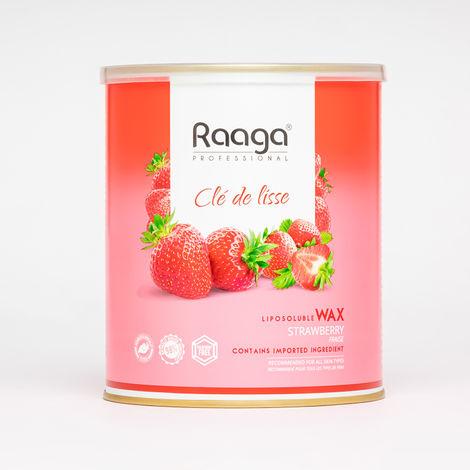 raaga professional liposoluble wax strawberry (800 ml)