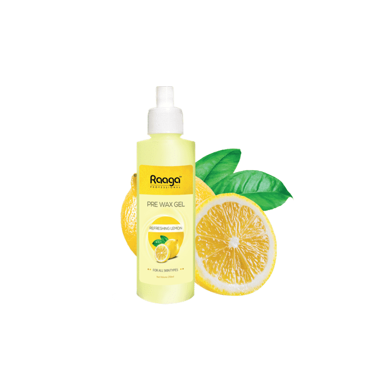 raaga professional pre wax gel with lemon