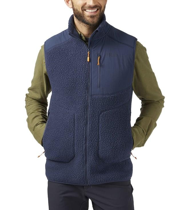 rab deep ink outpost regular fit casual jacket