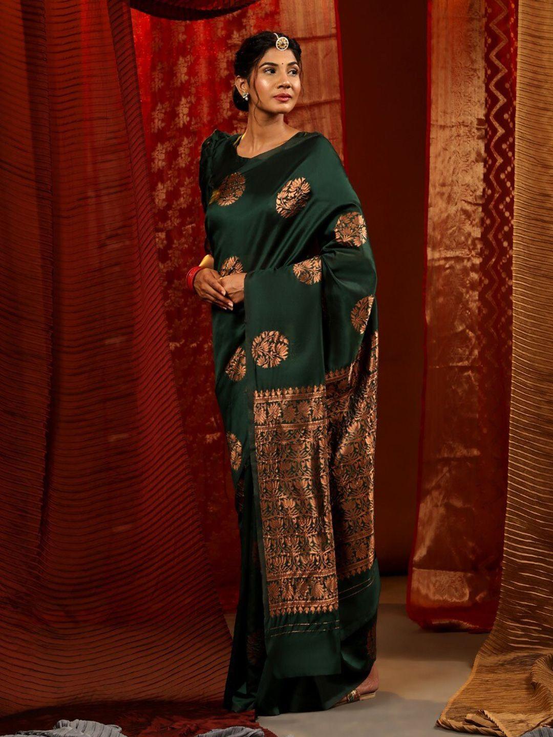 radadiyatrd ethnic motifs zari silk blend saree