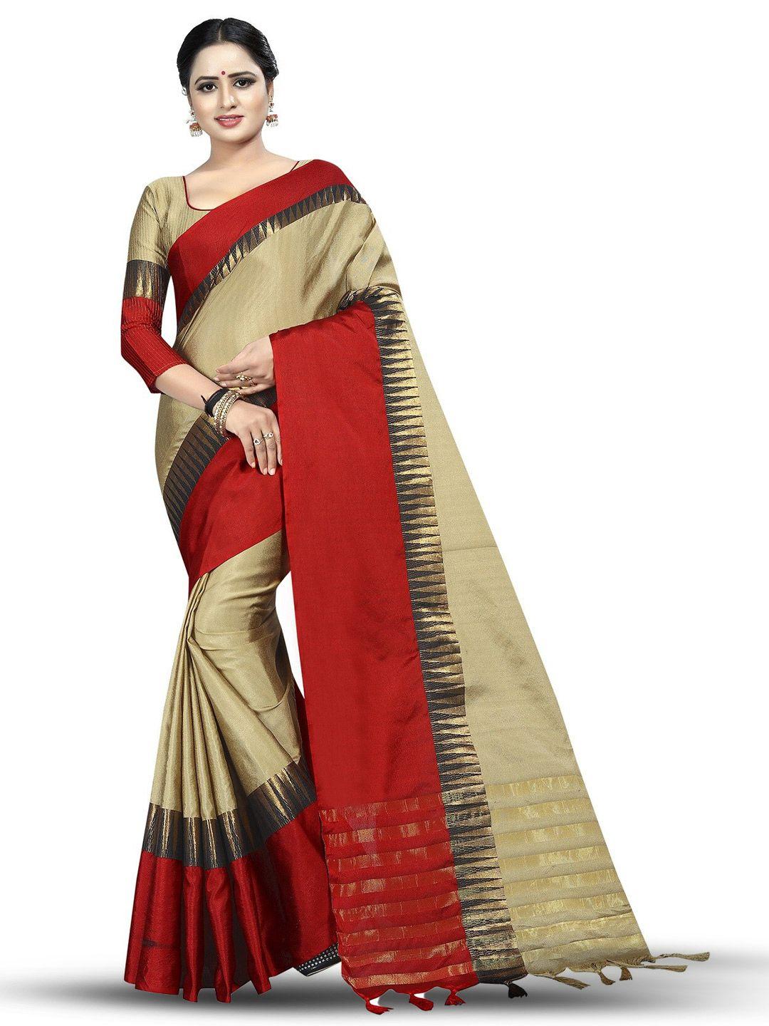 radadiyatrd geometric woven design silk cotton banarasi saree