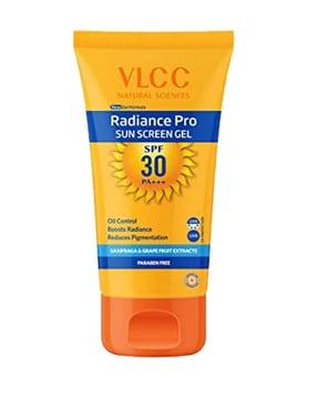 radiance pro spf 30 sunscreen gel